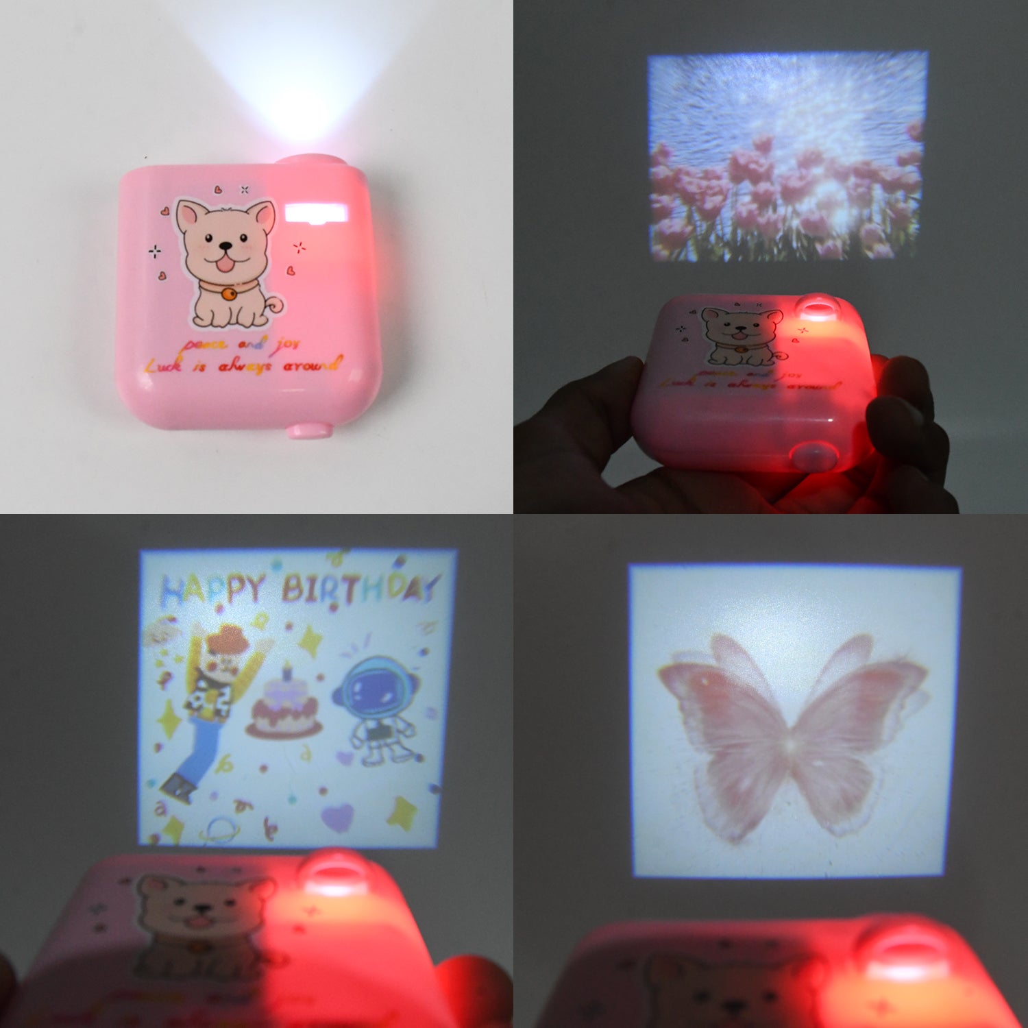 Birthday Projector With 8 Slides Patterns (1 Set) Birthday Projector With 8 Slides Patterns (1 Set)